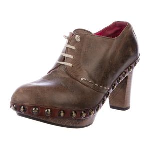 Barney's NY Henry Cuir studded leather booties